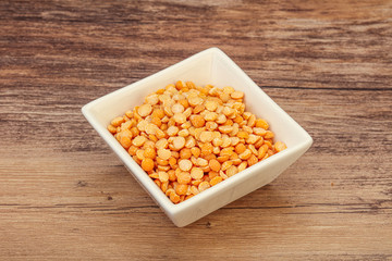 Dry peas for cooking