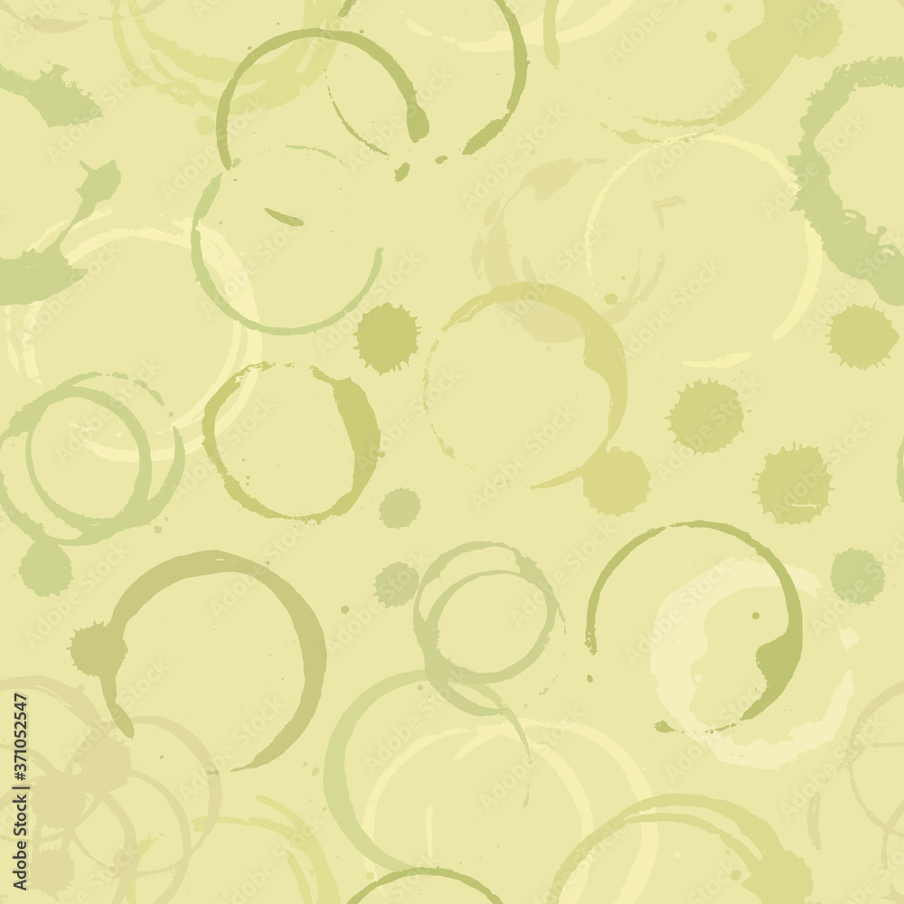 Canvas Prints white wine stains pattern. grunge stains seamless background. wine glass, bottle or jar stain. splat