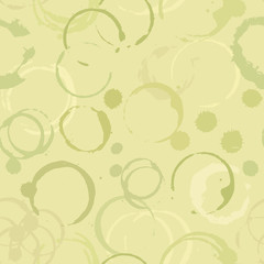 White wine stains pattern. Grunge stains seamless background. Wine glass, bottle or jar stain. Splatter. Splash. Drinks splash.