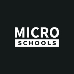 Micro School Text, Learning Pods, Pandemic Pods, Education, Home School Text Vector Illustration