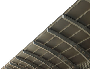 Metal roof structure