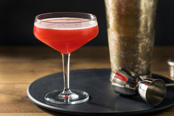 Boozy Refreshing Rye Scofflaw Cocktail