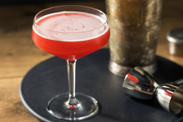 Boozy Refreshing Rye Scofflaw Cocktail