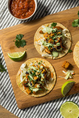 Homemade Chicken Meixcan Street Tacos