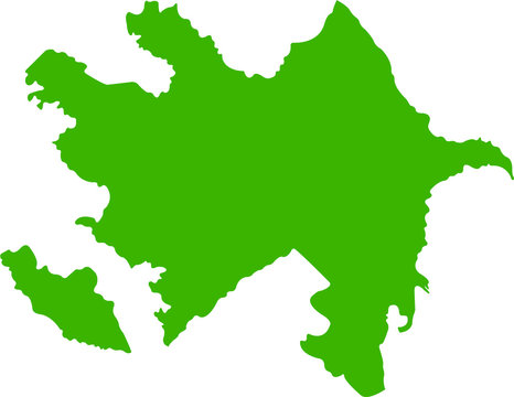 map of azerbaijan