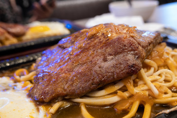 delicious steak in Taiwan
