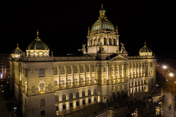 Obraz premium czech national museum aerial 