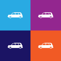 car taxi icon. Element of car type icon. Premium quality graphic design icon. Signs and symbols collection icon for websites, web design, mobile app
