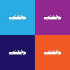 sedan icon. Element of car type icon. Premium quality graphic design icon. Signs and symbols collection icon for websites, web design, mobile app