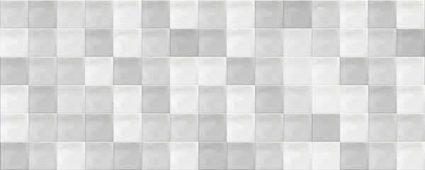 Classic ceramic grey mosaic wall tiles background. Grey mosaic tile texture.
