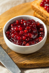 Traditional Homemade Lingonberry Jam
