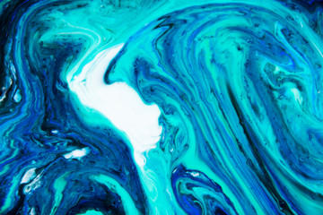 Ebru style background with different patterns in high quality