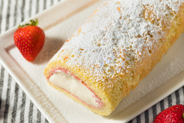 Homemade Frozen Artic Roll Cake © Brent Hofacker