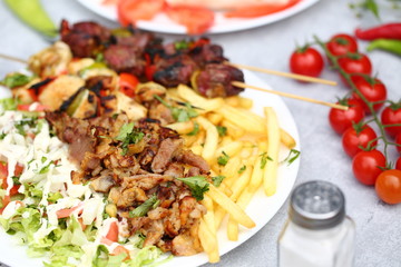 Assiette Kebab