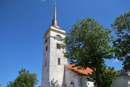 Kuressaare St. Laurence Church on the island of Saaremaa, Estonia