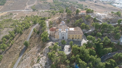 santuario virgen del castillo,museo mariano y festero ,yecla murcia españa