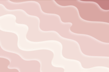 Abstract curved wave with blur effect for your design. Illustration with curves lines. Wavy paper cut background. Blur.