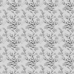 Naklejka na ściany i meble Kawaii cute square seamless pattern traditional flowers to the day of death on white background. Flat digital art. Print for fabric, wrapping paper, packaging, banner, poster, invitation, decoration