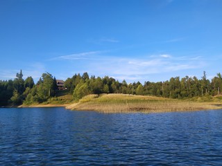 Lokvarsko lake in mountain area of Croatia