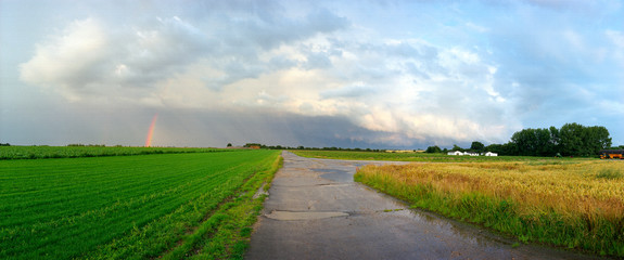 Summer storm, RAF Lavenham UK
