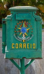 Ancient mail box, Brazil