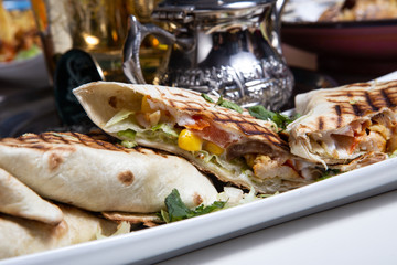 Arab chicken briwats