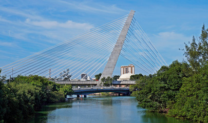 Cable-stayed bridge, Rio de Janeiro