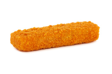Fish finger isolated on white 