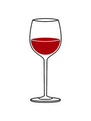 Design Wein Glas Cool betrunken betrinken anstoßen