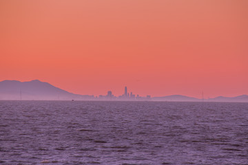 San Francisco Skyline in the Evening