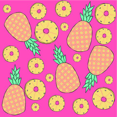 fondito de pi&ntilde;as vibrante