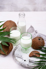 Non-dairy natural coconut milk