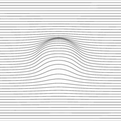 MINIMAL DISTORTED AND WARPED LINES