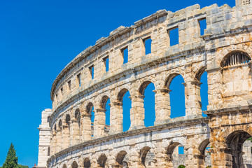Roman Arena of Pula, Croatia