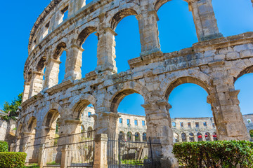 The Roman Arena of Pula, Croatia