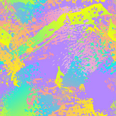 Obraz premium Distressed Splash. Watercolor Textures Surface. 