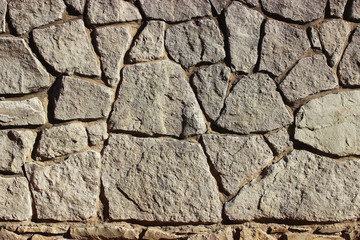 Background of stone wall texture