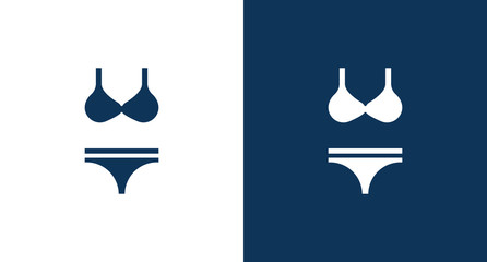 Woman swimsuit icon illustration isolated vector sign symbol