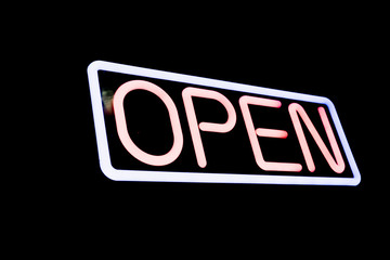 neon sign that says: 