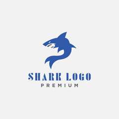 Shark logo template
