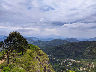 view from the mountain