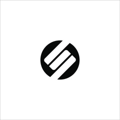 logo design letter s abstract
