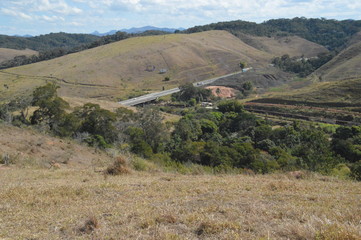 landscape in tuscany