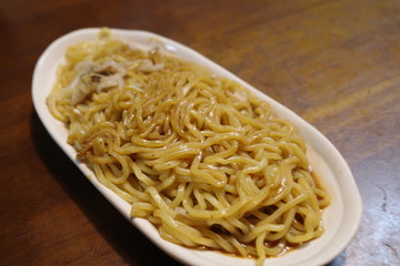 日本のとても美味しい汁なし担々麺
