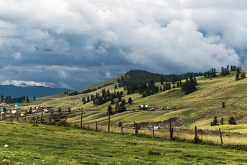 The Ulagan plateau. Altai republic