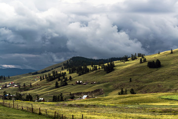 The Ulagan plateau. Altai republic