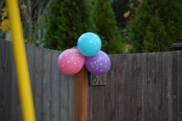 birthday party entrance