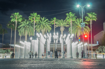 Los Angeles Landmark at Night