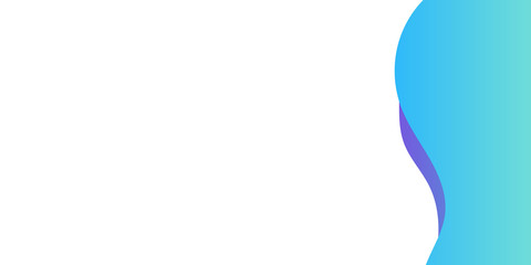 Abstract blue vector background with wave 