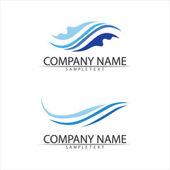 Water drop Logo Template vector